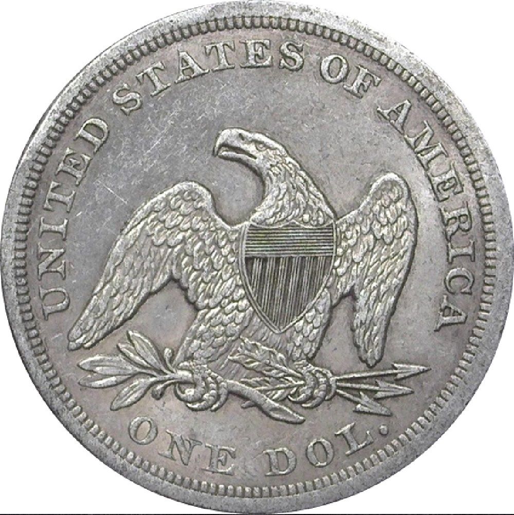 1849-Seated-Liberty-Dollar---This-One-Got-Away-:-
